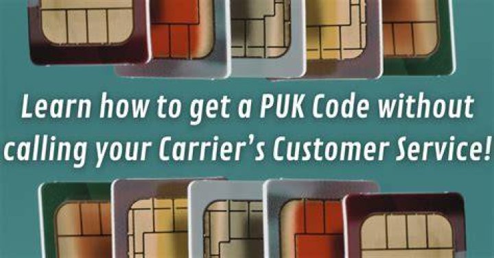 Can I get my PUK code online?