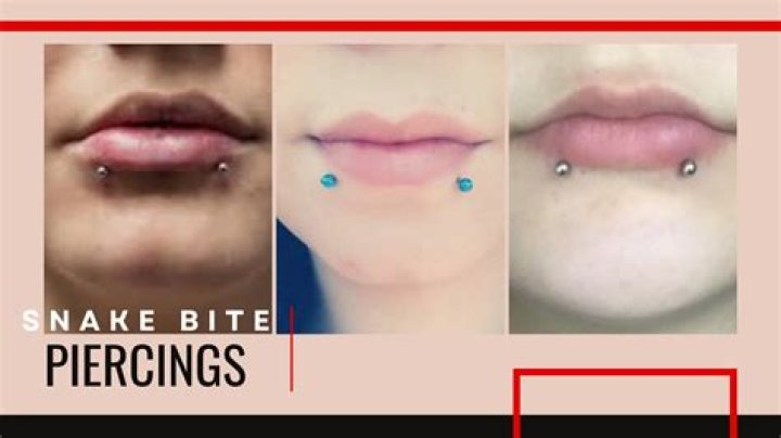 Can you kiss with snake bite piercings?