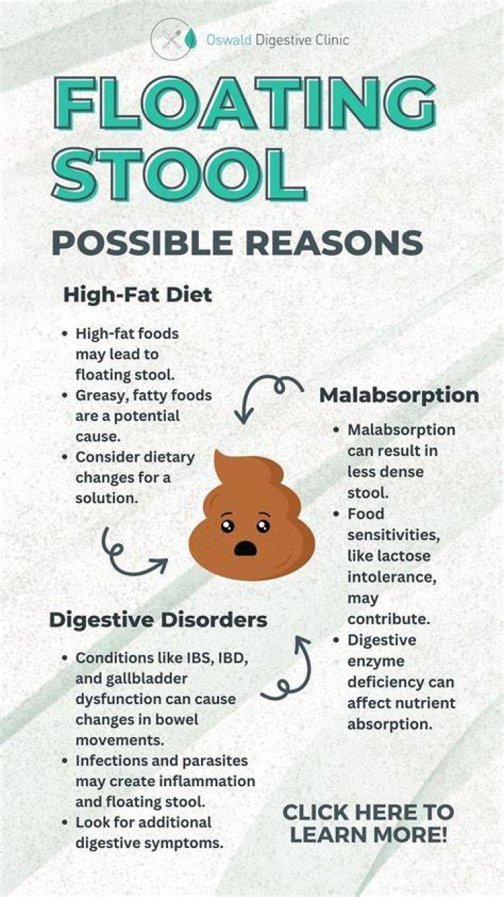 Does healthy poop sink or float?