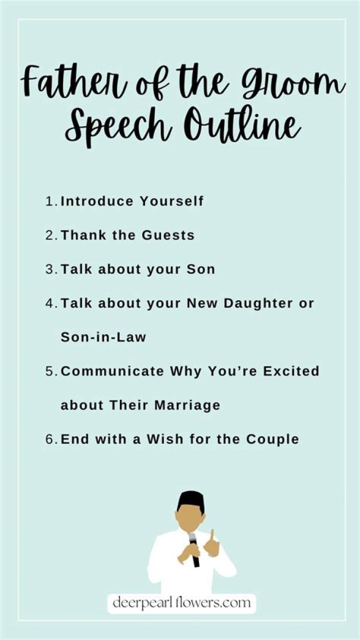 Does the groom do a speech?