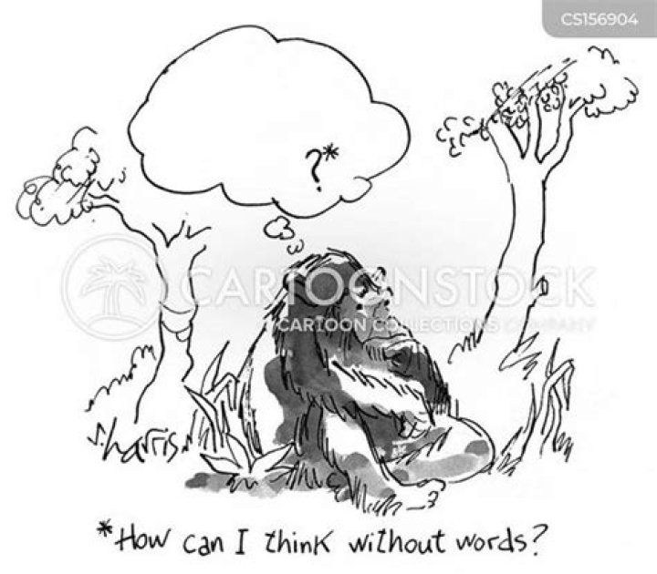How can I think without words?