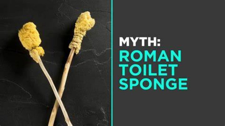 How did the Romans wipe their bottoms?