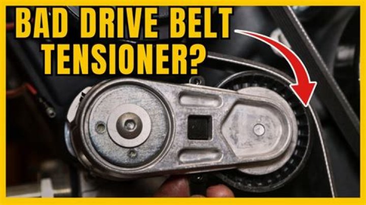 How do I know if my belt tensioner is bad?