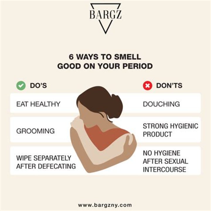 How do you get rid of period smell?
