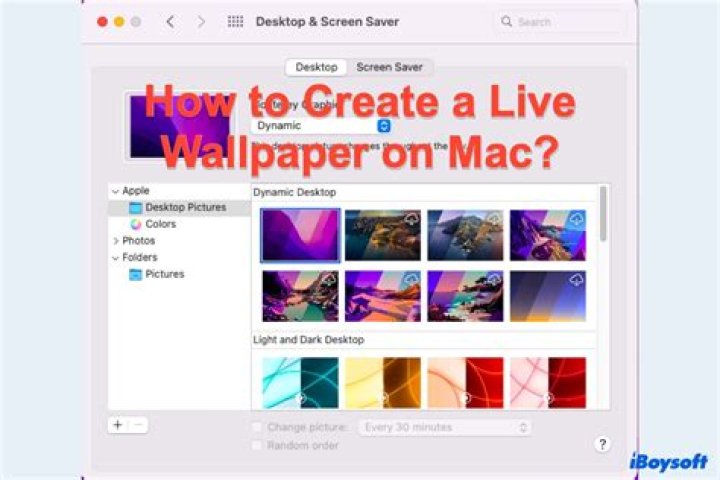 How do you make a live wallpaper with multiple pictures?