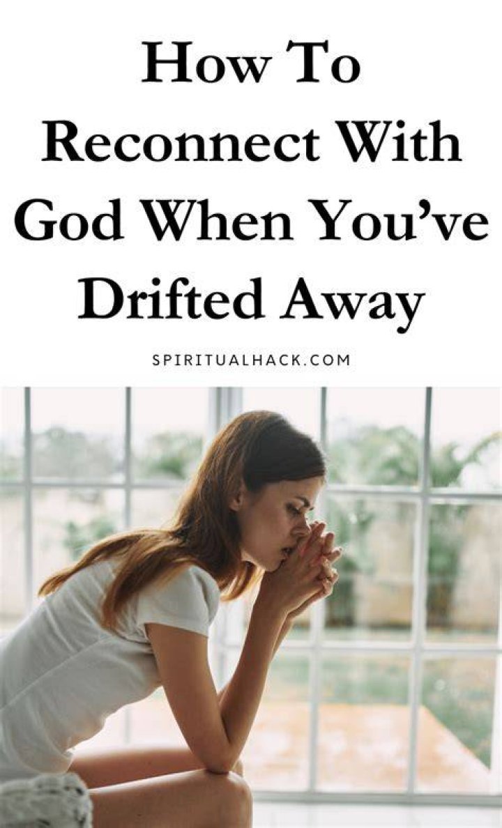 How do you reconnect with God after sinning?