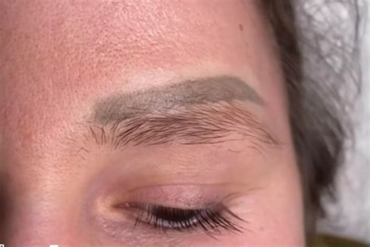 How long does it take tattooed eyebrows to lighten up?