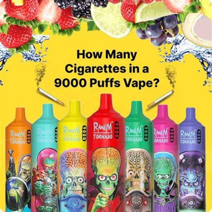 How many puffs a day vape?