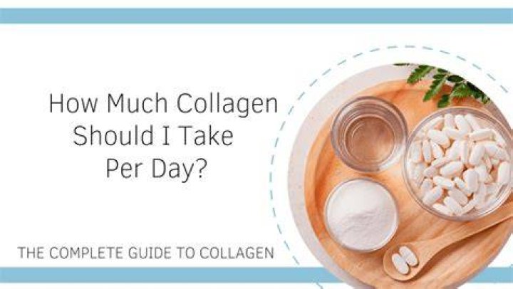 How much collagen should I take for cellulite?