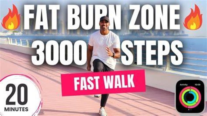 How much does a 20-minute walk burn?