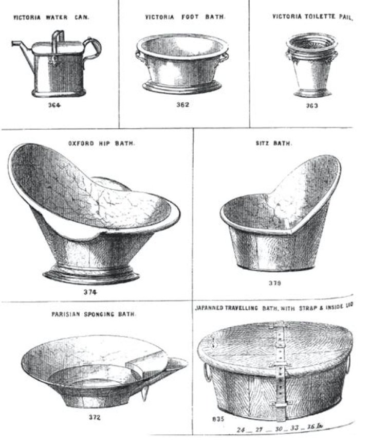 How often did Royalty bathe in the 1700s?