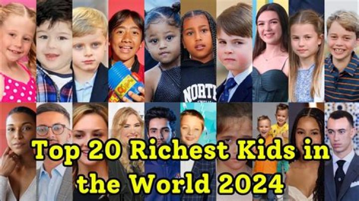 How Rich is the richest 12 year old?
