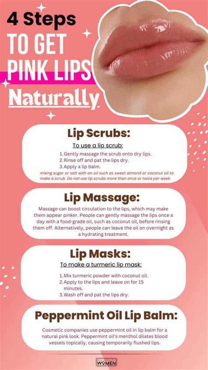 Is it possible to turn lips pink?