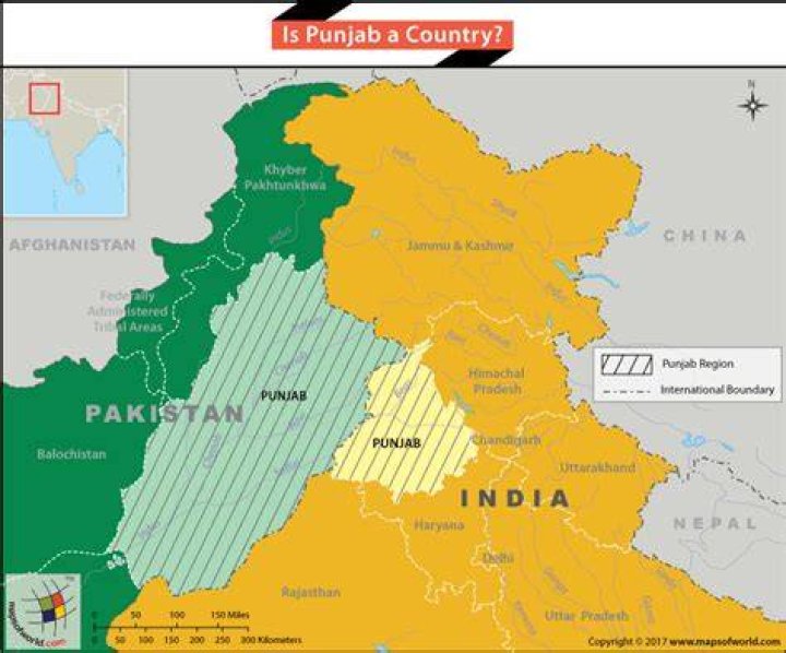 Is Punjab in India or Pakistan?