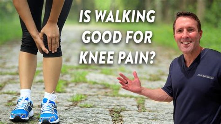Is walking is good for knee pain?