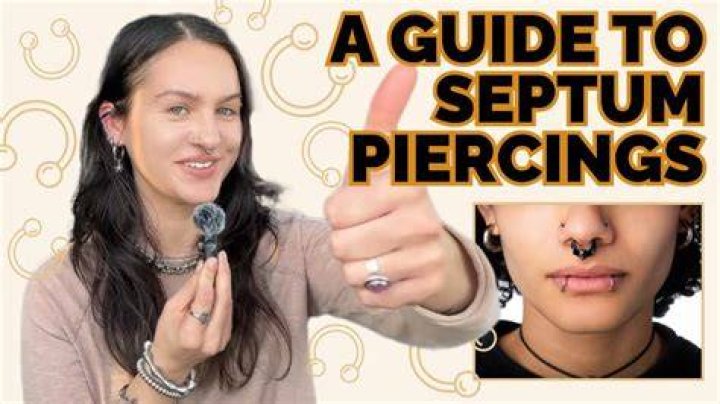 Should I move my septum piercing while cleaning?