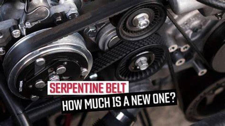 Should you be able to turn the serpentine belt by hand?
