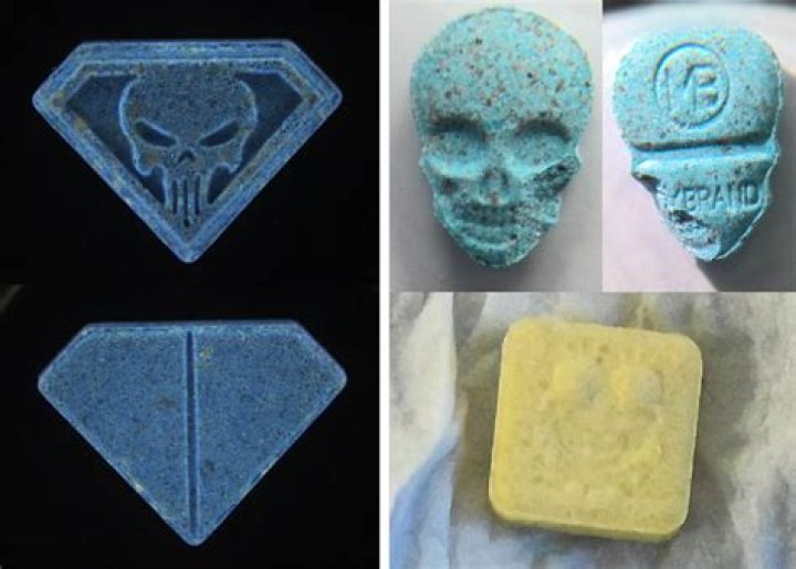 What are blue triangle pills?