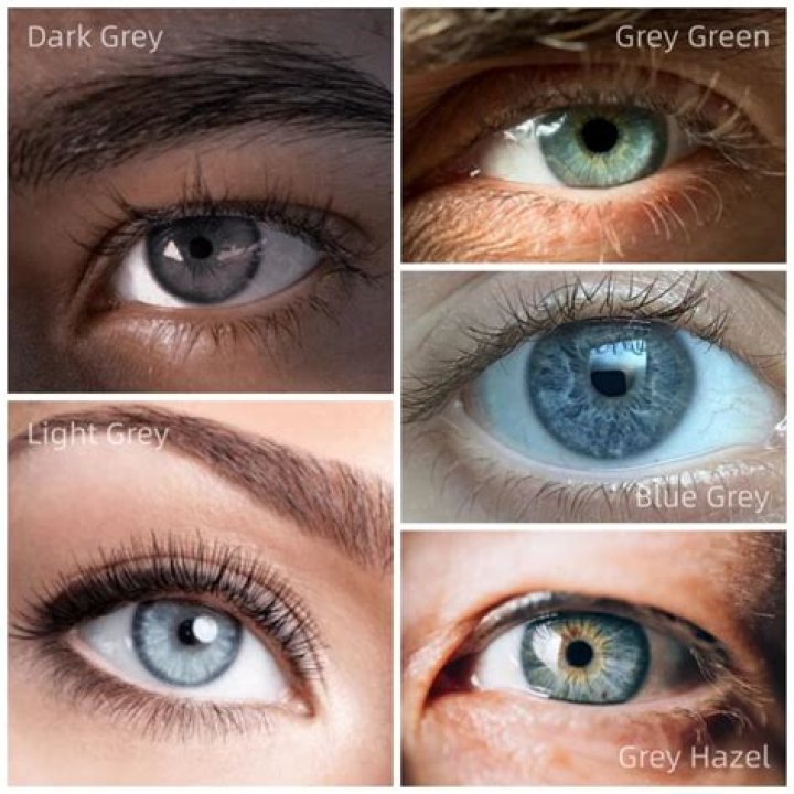 What are gray eyes?