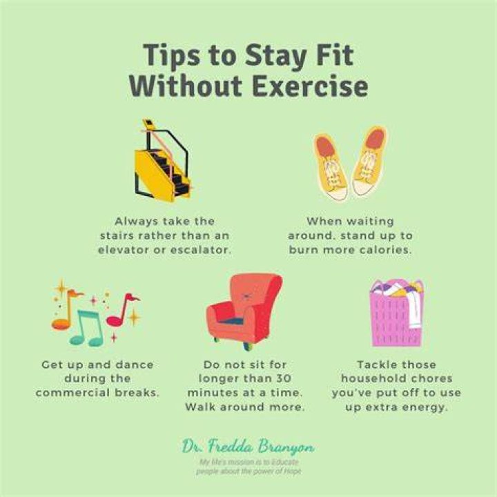 What are some exercises that you can do to stay physically active during self-quarantine?