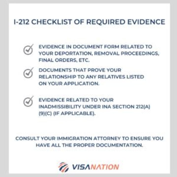 What does Approved I-212 mean?