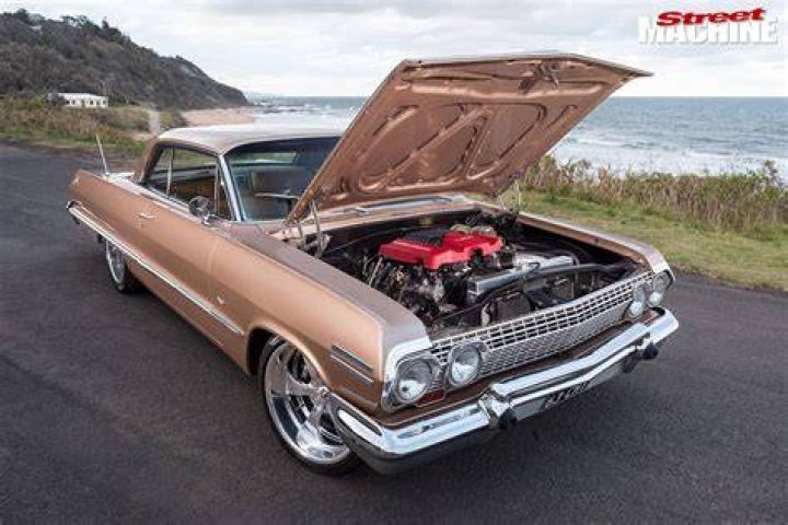 What engine did a 63 Impala come with?
