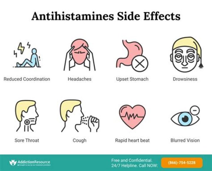 What happens if you take too many antihistamines?