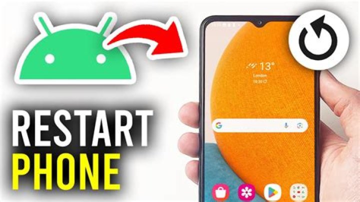 What happens when you restart your phone Samsung?