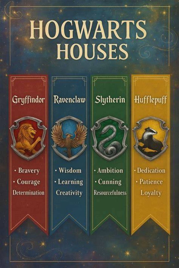 What Hogwarts house is Merlin in?