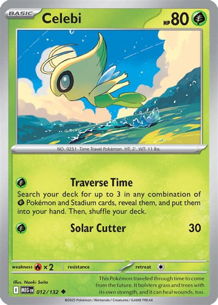 What is Celebi's signature move?