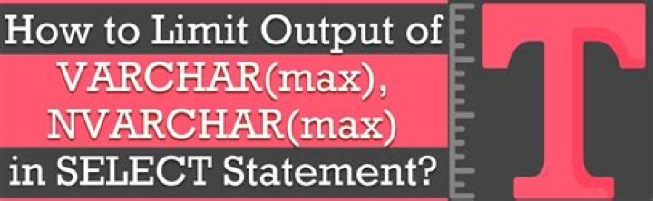 What is Nvarchar Max?