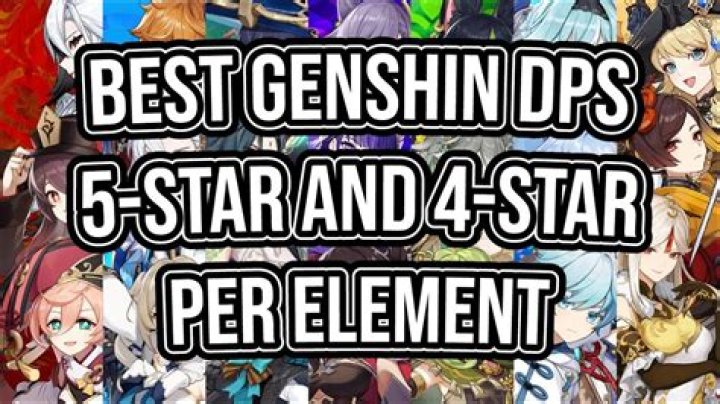 What is the best 4-star main DPS?