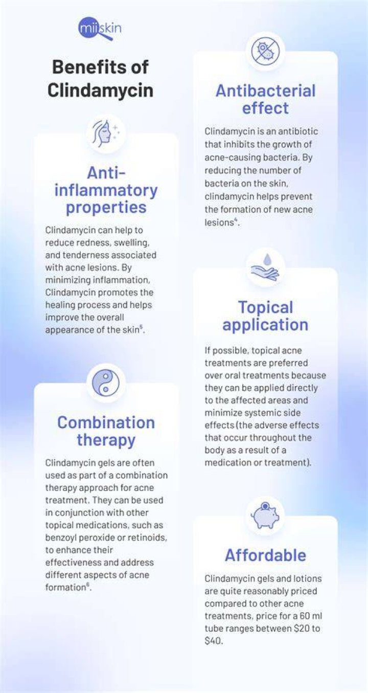 What is the major side effect of clindamycin?