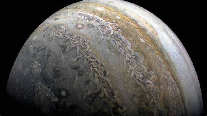 What just crashed into Jupiter 2021?