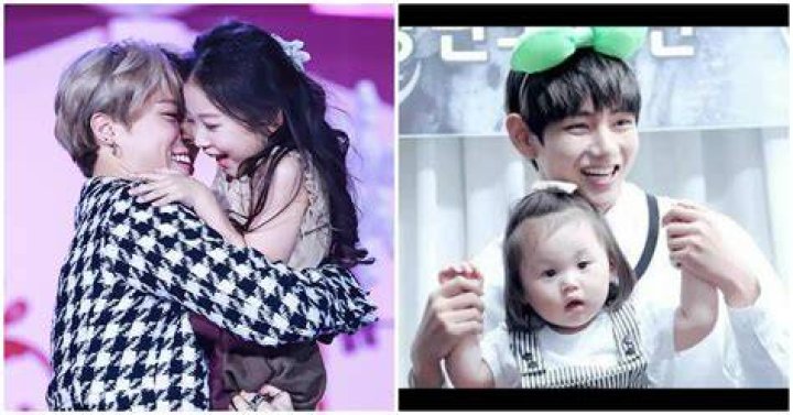 Which BTS member has a kid?