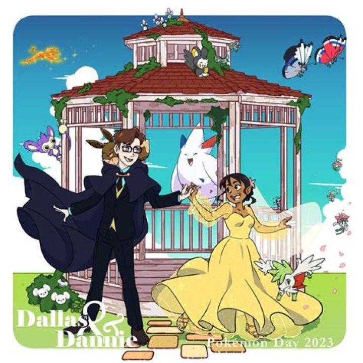 Who married Dawn in Pokémon?