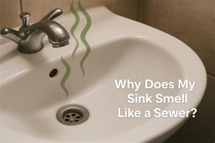 Why does my bathroom sink smell like urine?