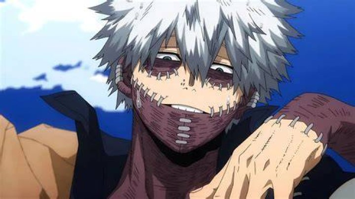 Why is Dabi hair white?